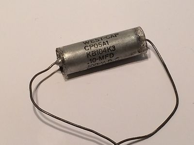 0.1UF 100V WEST-CAP PAPER IN OIL VINTAGE TONE CAPACITOR fd6h15