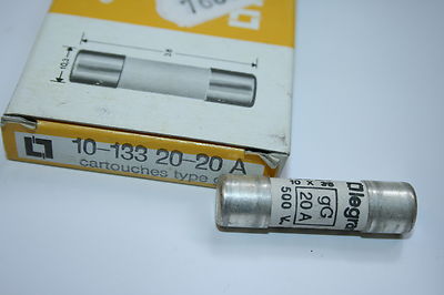LEGRAND 133-20 20A gG FUSE 10 X 38 20A 500V (x1) fbb22c
