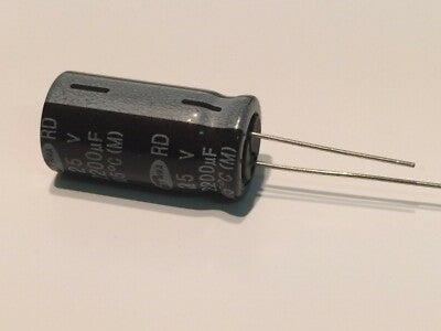 2200UF 25V RADIAL 105°C RATED SAMWHA CAPACITOR fba16b