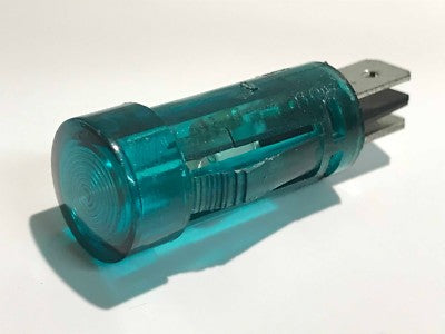 GOOD QUALITY 240V 12MM PUSH FIT PANEL NEON MAINS LAMP GREEN 10 PIECES ac1f9