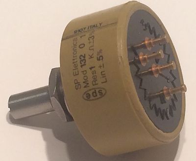 SPE SPECTROL 132-0-1-102 1K OHM PRECISION CONTINUOUS TURN POTENTIOMETER fd6f13