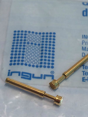 INGUN HSS-12 HIGH CURRENT SPRING LOADED PIN TEST POINT GOLD PROBE (x1) fbb22.3