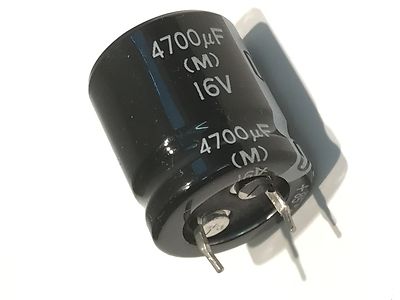 4700UF 16V HIGH RIPPLE MATSUSHITA RADIAL ELECTROLYTIC CAPACITOR ad1u14
