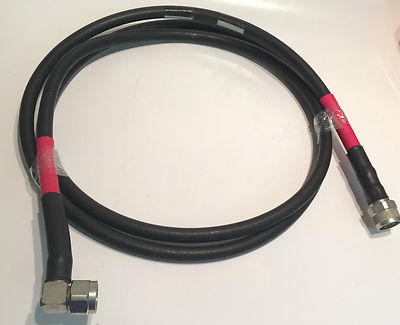 SUHNER 07262 LOW LOSS HIGH POWER N TYPE CABLE 1.95M LONG PREMIUM QUALITY ad1~9