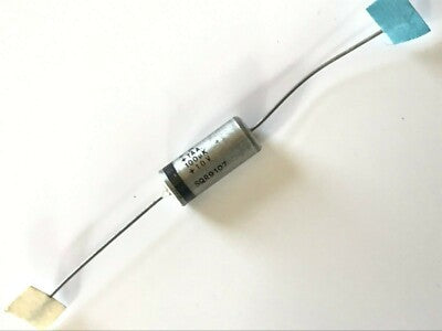 AVX BEST MILITARY QUALITY SOLID TANTALUM AXIAL CAPACITOR 100uF 10V fd5f88