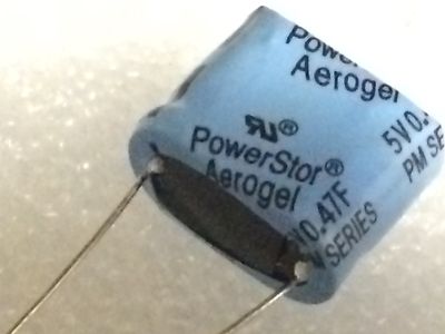 0.47F 5V SUPER CAPACITOR COOPER BUSSMAN POWERSTOR HIGH ENERGY AEROGEL X1 fbb19b