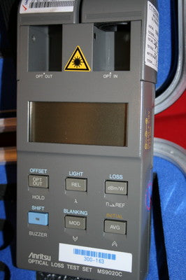 Anritsu MS9020C Optical Loss Test Set ad1~9