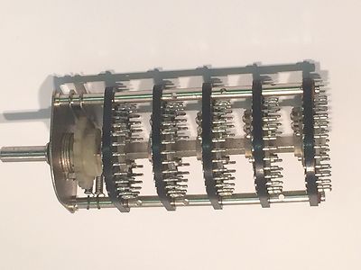 5 POLE 10 WAY PAINTON ROTARY SWITCH NEW IDEAL FOR AUDIO fd5e1
