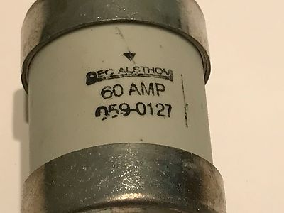 059-0127 60A MILITARY SPEC TAGGED FUSE GEC ALSTHOM ac2c5