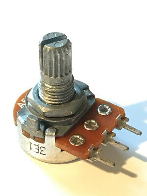 GOOD QUALITY ALPHA MINI 17MM 500K LOG PCB PINS POTENTIOMETER A500K ad1J62