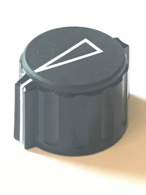 LOVELY QUALITY BULGIN BLACK 28MM ARROW HEAD POINTER CONTROL COLLET KNOB bsb2d3