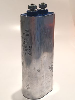 21UF 400VDC HERMETICALLY SEALED NCL NON-POLARISED CAPACITOR fd2j29