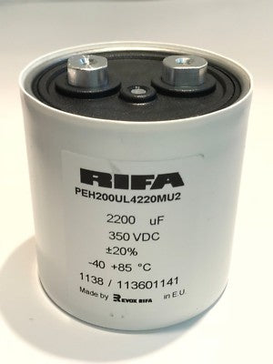 2200UF 350V KEMET / RIFA PEH200UL4220MU2 BEST QUALITY INDUSTRY CAPACITOR fce3J
