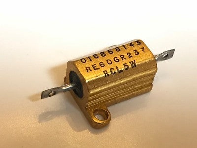 RE60GR237 0.237 OHM 1% 5W METAL CLAD MILITARY GRADE RESISTORS x1 fd7b20