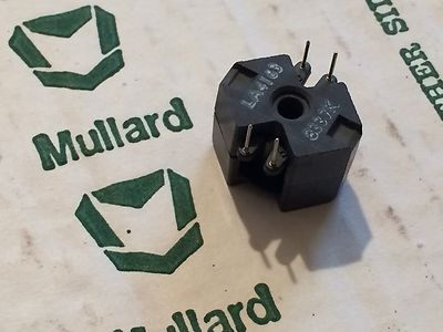 ORIGINAL MULLARD LA4163 J2 RM6 FERRITE CORE & BOBBIN (x1) fbb13x