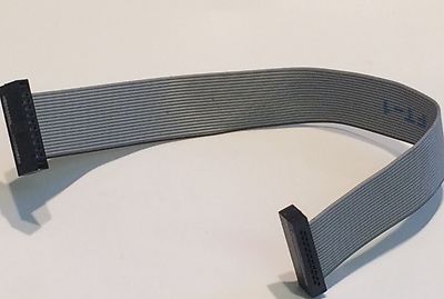 20 WAY SUB MINIATURE IDC CONNECTING RIBBON CABLE .05" PITCH 1.27MM fd1d26