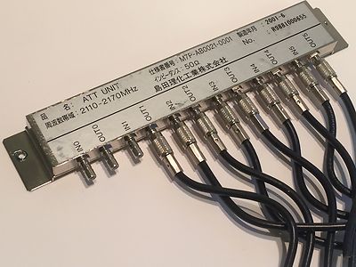 6 WAY SMB ATTENUATOR PAD MODULE 1dB / SECTION 2GHZ 50 OHM AD2H2