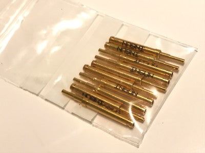 INGUN GKS-113 SPRING LOADED PIN TEST POINT GOLD PROBE (x10) fd5g47