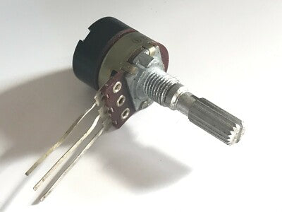 MINIATURE 5K LINEAR SWITCHED POTENTIOMETER VINTAGE 70'S JAPANESE POT (X1) fd7m22