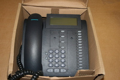 SIEMENS OPTIPOINT 410 ADVANCE BLACK TELEPHONE aa7h11