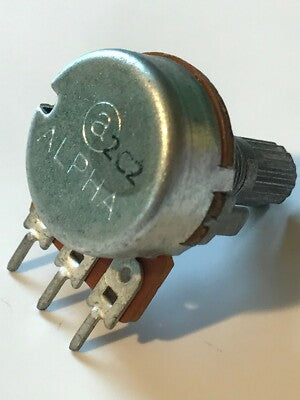 GOOD QUALITY ALPHA MINI 17MM C50K ANTI LOG PCB PINS POTENTIOMETER C50K fd5e64