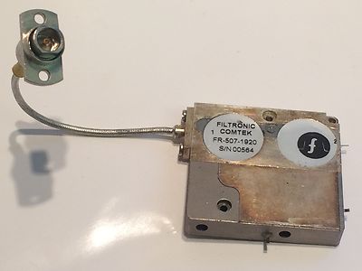 FILTRONIC MICROWAVE COMBINER / FILTER ?? FR-507-1920 fd7e29