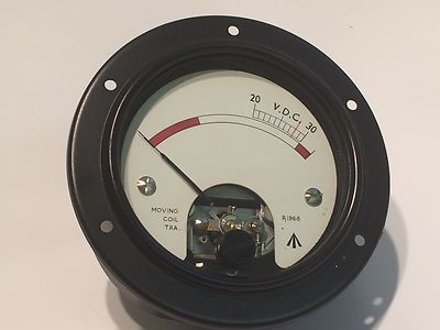 VINTAGE 200uA MOVING COIL PANEL METER PREMIUM QUALITY fd5b
