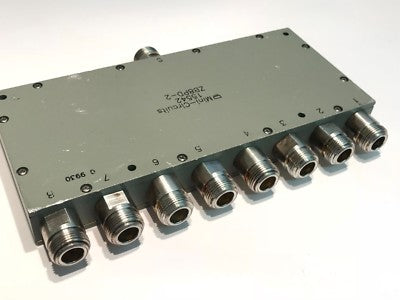 MINI-CIRCUITS ZB8PD-2 10W 4 WAY N TYPE RF POWER SPLITTER 1.0 - 2.0GHz ac1b38