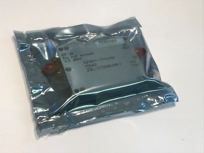 MINI-CIRCUITS ZQL-2700MLNW HIGH GAIN LNA 2.2 - 2.7Ghz +25dBm RF AMP fbb16~1