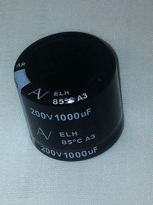 1000UF 200V ARCOTRONIC ELH POWER CAPACITOR fbb12b