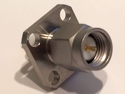 SMA PANEL 4 HOLE MOUNT MALE PREMIUM QUALITY HUBER SUHNER fd5e33