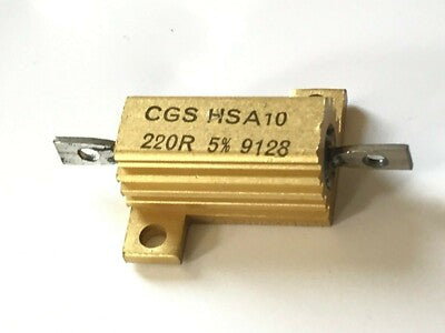 HSA10 220R 10 WATT 5% CGS METAL CLAD POWER RESISTOR fd5f93