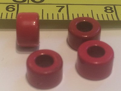 SMALL RED 3E25 FERRITE BEAD MINIATURE RING (X1) blb161