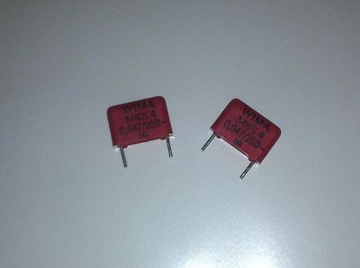 .047UF 250V WIMA MKS4 POLYESTER BOX (X5) bdb33