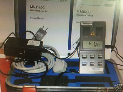 Anritsu MS9020C Optical Loss Test Set ad1~9
