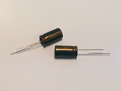 1000UF 16V 105 TEMP LOW IMPEDANCE ESC CAPACITOR (x2) fba20d