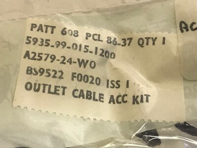 AMPHENOL MARINE PCL 608 OUTLET ACCESSORY KIT SIZE 24.W A2579-24-W0 (x1) ad1*8