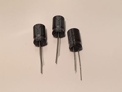 220UF 35V 105°C TEMPERATURE RATED RADIAL ELECTROLYTIC (x5) fbe4c8