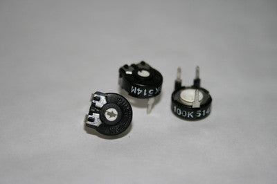 100K HORIZONTAL PRESET VARIABLE RESISTOR (x3) fd1a14