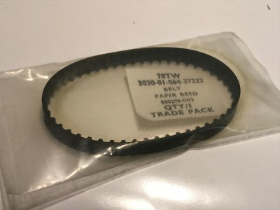 FLEXIBLE TOOTHED DRIVE BELT 130MM LONG 9.5MM WIDE MILITARY QUALITY ac1b22