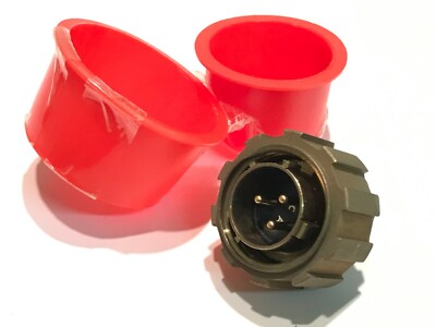 AMPHENOL PCL PATT 608 SIZE 12 3 PIN CONNECTOR C2560-12.03-MSNO (x1) fcb14.16