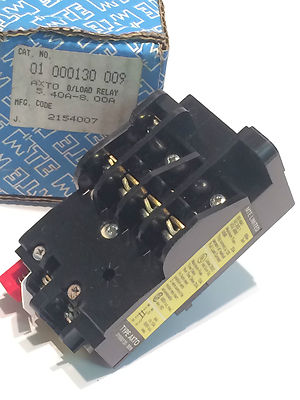 MTE 01-000130-009 AXTO OVER LOAD RELAY 5.4A - 8.00A ad1T3