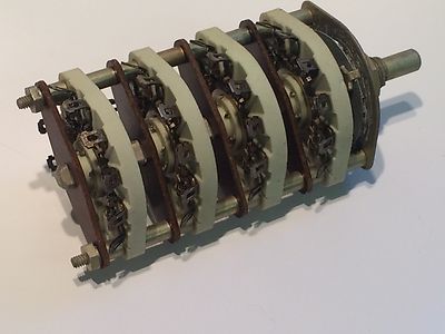 4 POLE 8 WAY CERAMIC ROTARY SWITCH MILITARY SPECIFICATION fbe3k