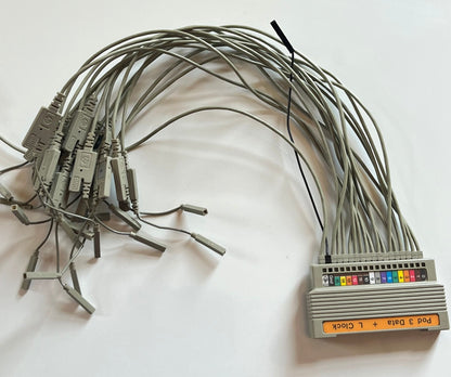 HP AGILENT DATA CABLE POD 3 & L CLOCK PROBE FOR HP16XXX AE1W103
