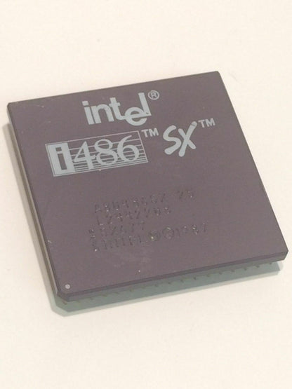 INTEL A80486SX-25 SX679 COLLECTIBLE 486 PROCESSOR fba10a39