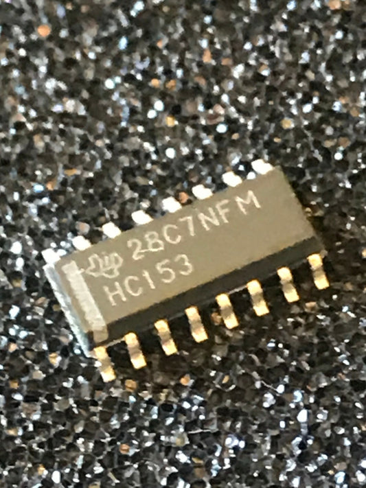 HC153 ORIGINAL TEXAS 74HC153 SURFACE MOUNT CHIP SO16 UK STOCK x1 fcb16.64