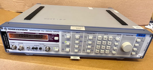 Rohde & Schwarz APN62 LF (Ultrasonic) Signal Generator 1Hz - 260KHz fcf3d