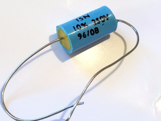 15nF 250V LCR MOULDED POLYSTYRENE AXIAL CAPACITOR fbb29.20