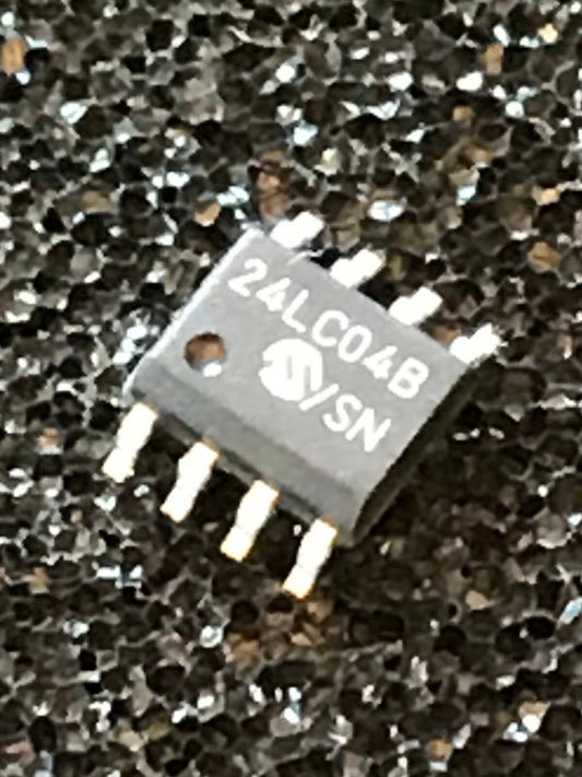ORIGINAL MICROCHIP 24LC04B/SN 8 PIN SMD 4K EEPROM I.C. x1 UK STOCK fd6d66