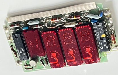 VINTAGE TEXAS INSTRUMENTS TIL-304 & TIL 306 RETRO LED DISPLAY MODULE fcb28.2